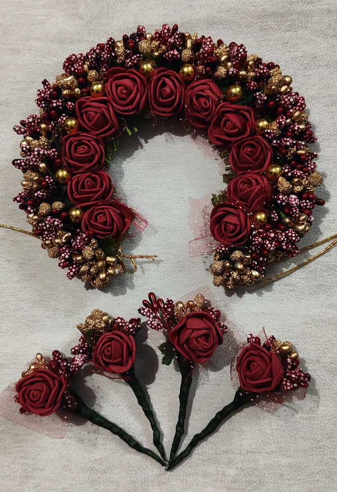 Hair flowers online on sale