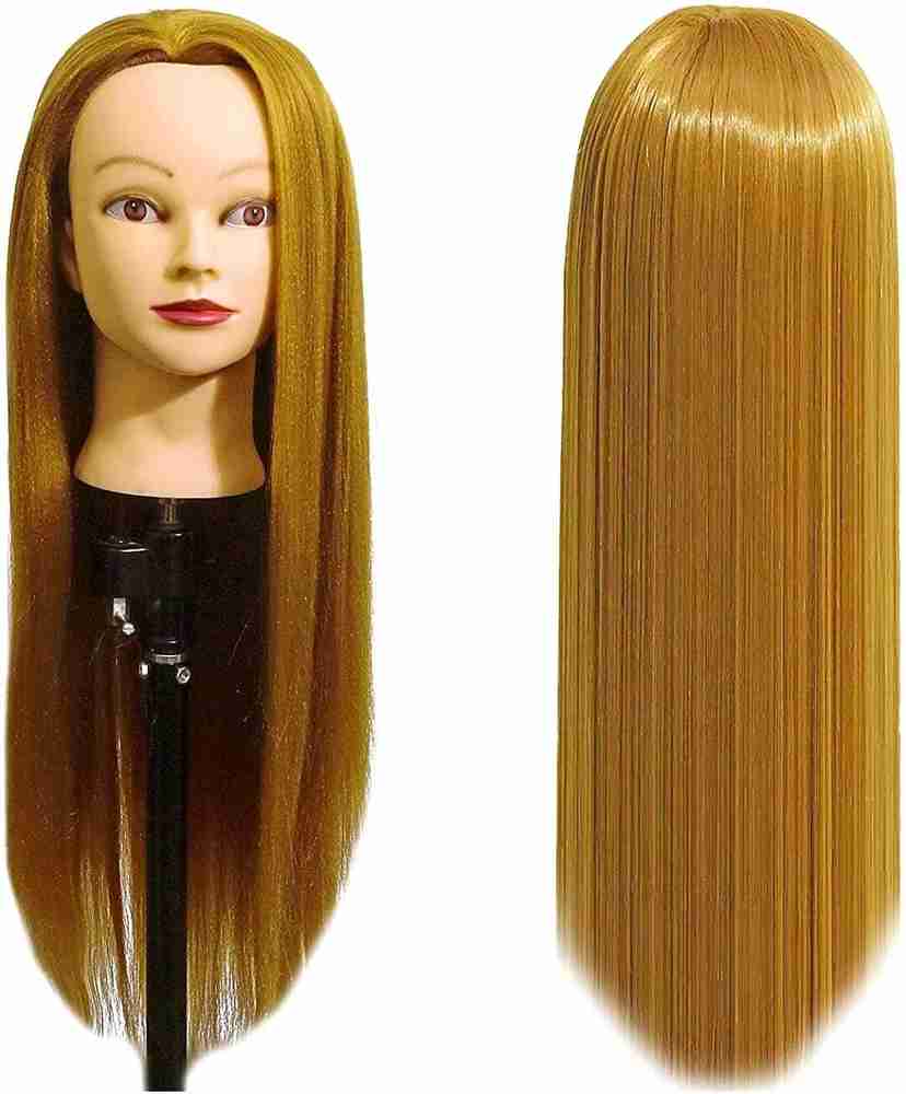 Krishna collection Synthetic Hair Dummy For Hair Styling Practice