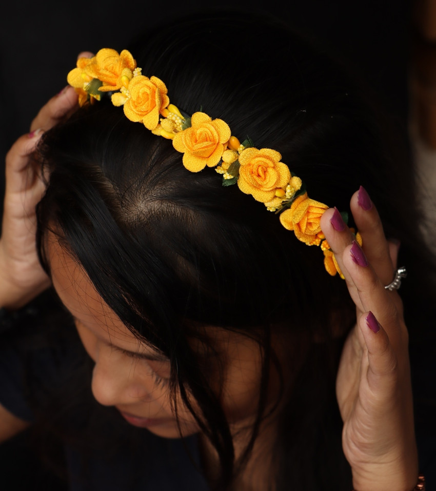 Flower crown headband outlet