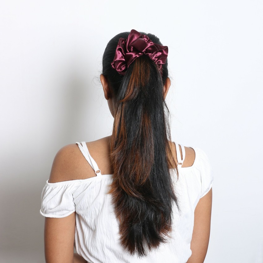 Hair scrunchies  Hair Ties  Elastic Scrunchy Hairband  SparkleKaviCom