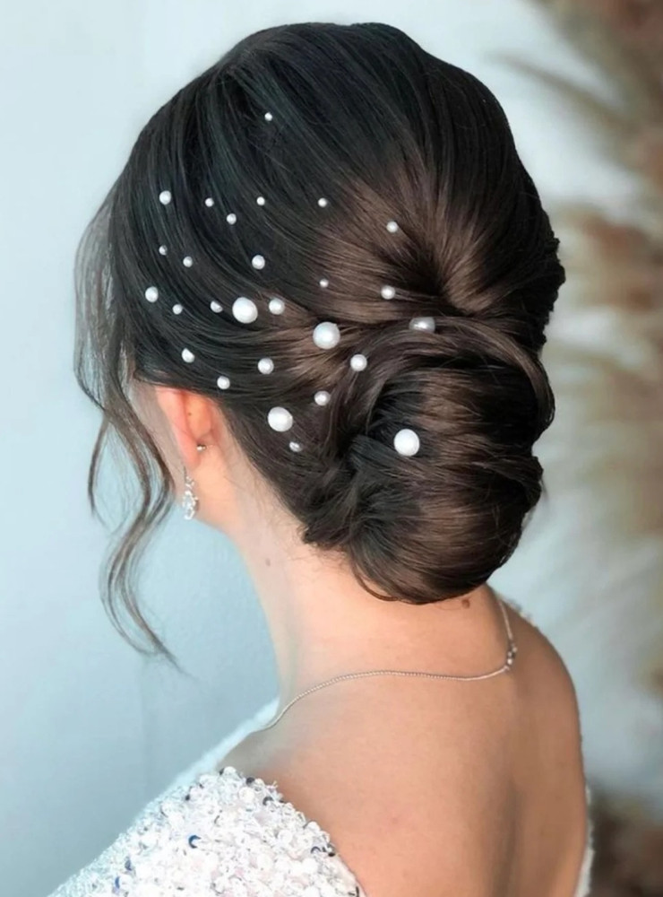 Bombay Vanity 30g White Hair Pearl White Hair Beads For Hair