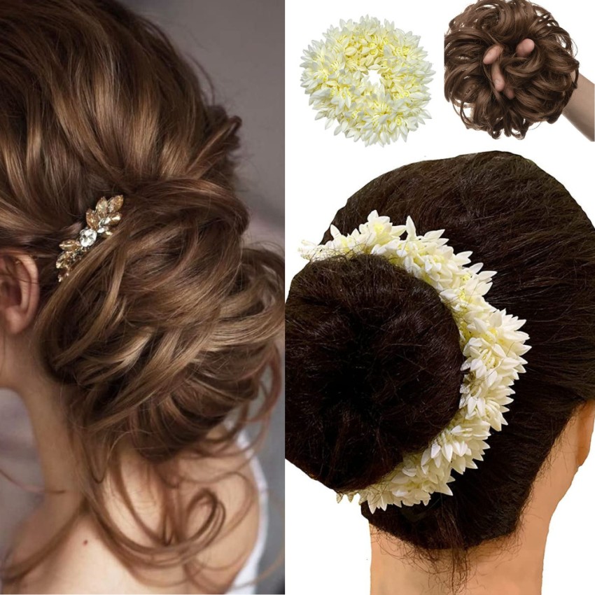 Two Easy Messy Buns for Short or Long Hair - Babes In Hairland