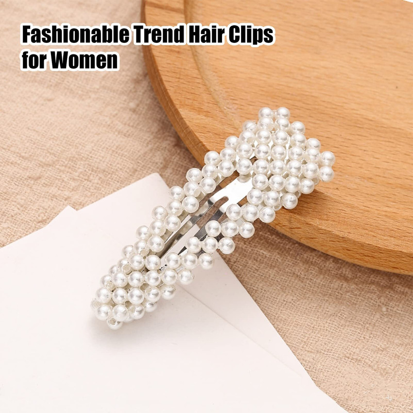 SassyTouch 2PCS Sweet Imitation Pearl Hair Clips Hairpin Simple Fashion Alloy BB Hairgrip Hair Clip Price in India Buy SassyTouch 2PCS Sweet Imitation Pearl Hair Clips Hairpin Simple Fashion Alloy BB