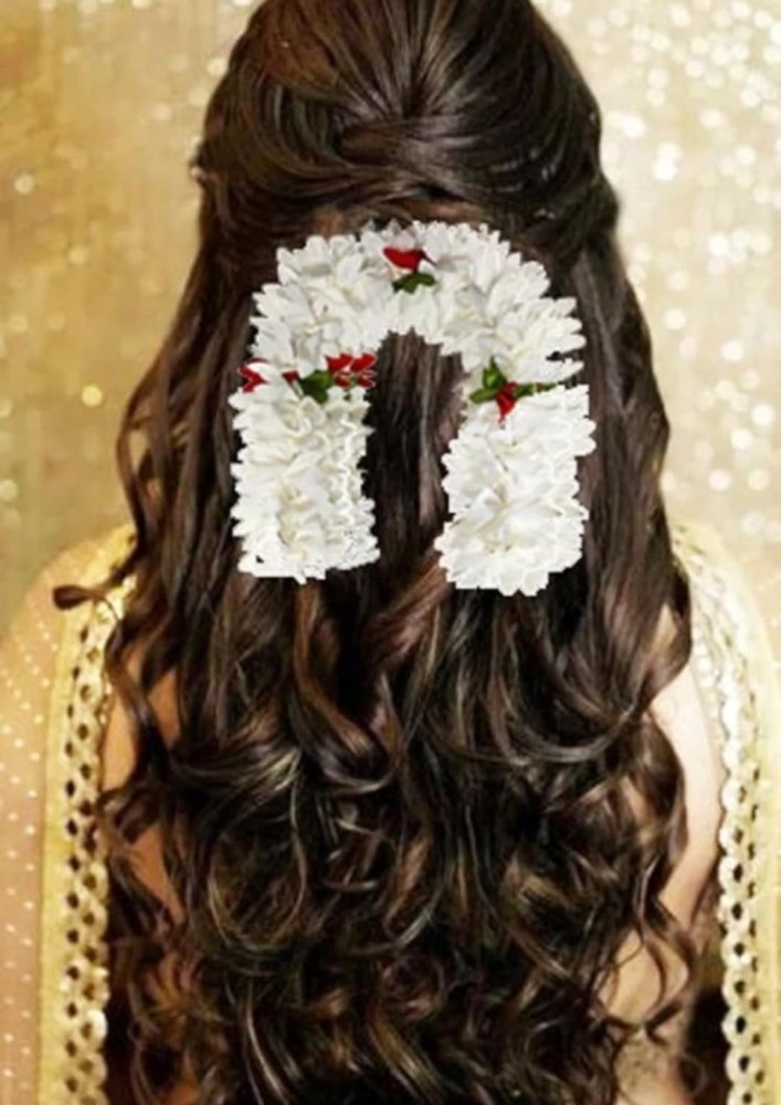 Latest 50 Gajra Hairstyles for Wedding and Engagement in 2022 - Tips and  Beauty | Engagement hairstyles, Long hair wedding styles, Hairstyles for  indian wedding