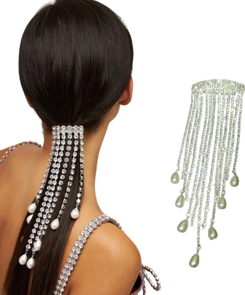Pearl hair chain new arrivals