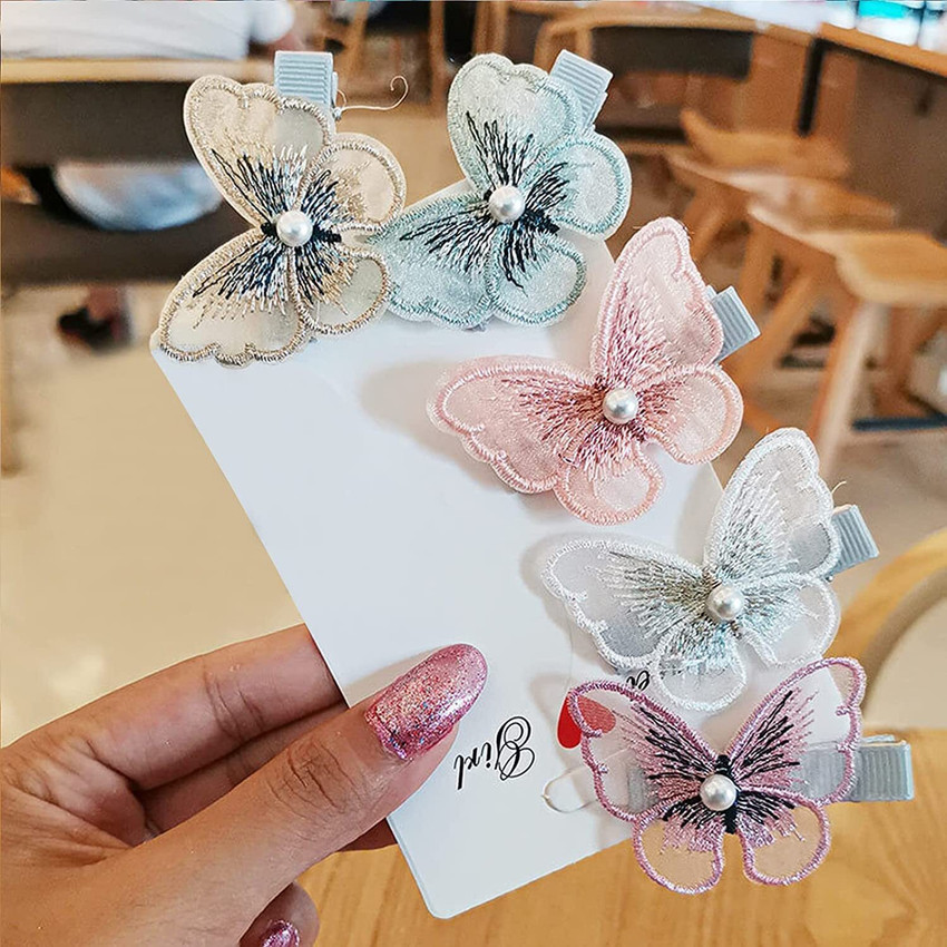 Butterfly hair clips sale