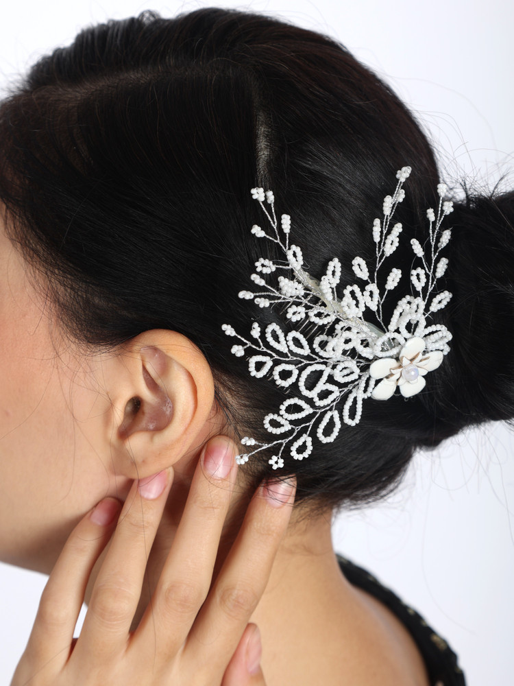 Hair brooch for wedding deals