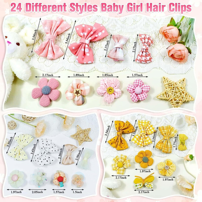 Baby barrettes top for fine hair