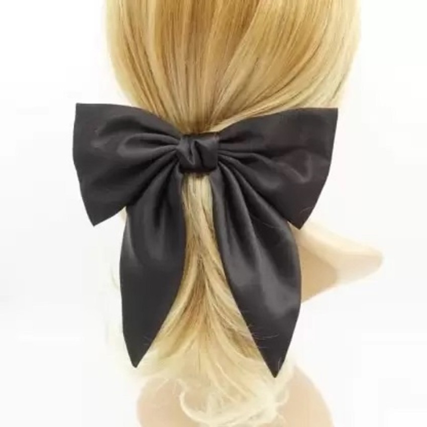 FilterFashion Bow Hair Clip/ Hair Ribbon For Women And Girls Made With Silk  Satin Hair Clip Price in India - Buy FilterFashion Bow Hair Clip/ Hair  Ribbon For Women And Girls Made