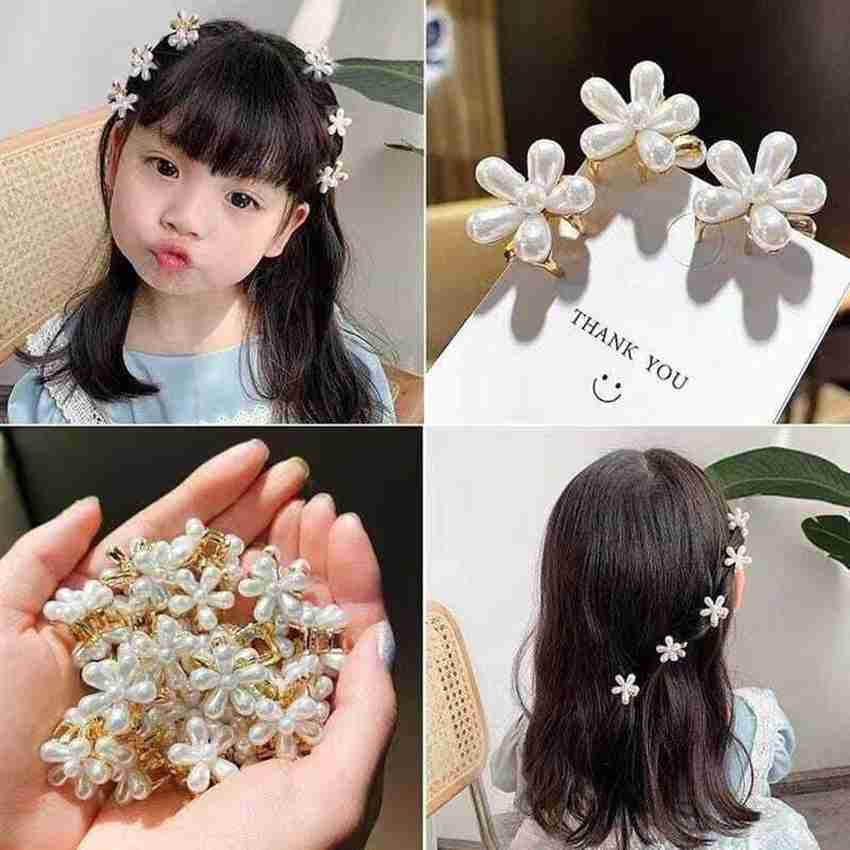 White baby hair clips sale