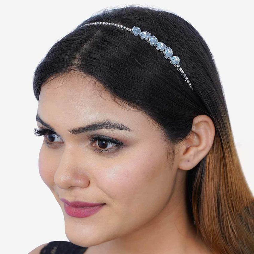 Silver hairband outlet