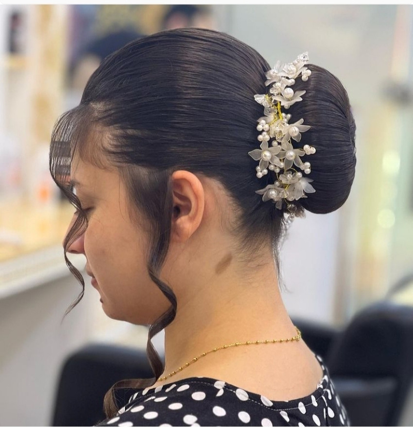 Flower girl hair hot sale comb