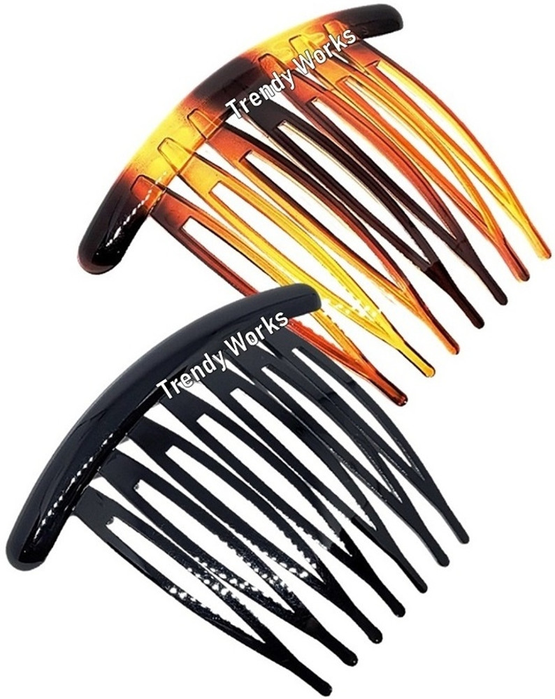 Hair slides and shop combs