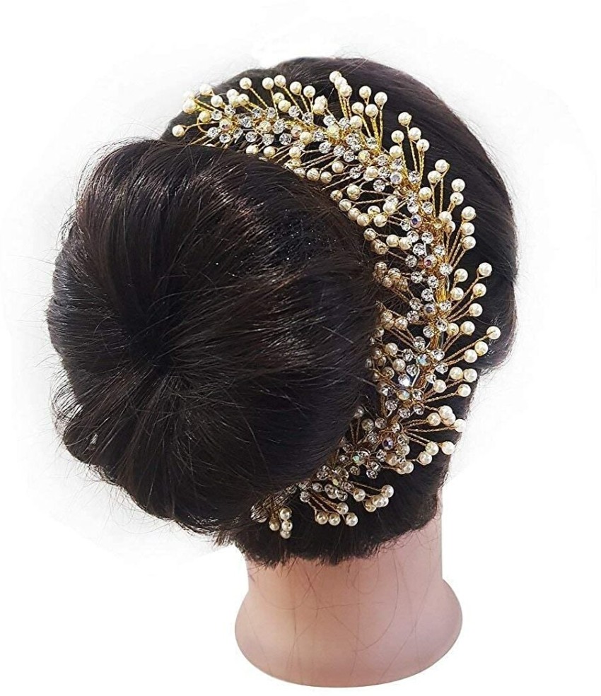 hair gajra artificial flower accessories for women and girls in original