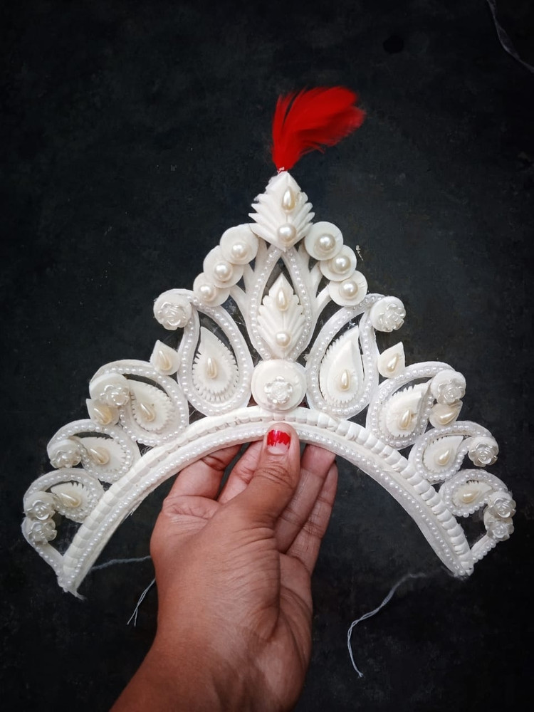 Bengali wedding mukut online 2024 shopping