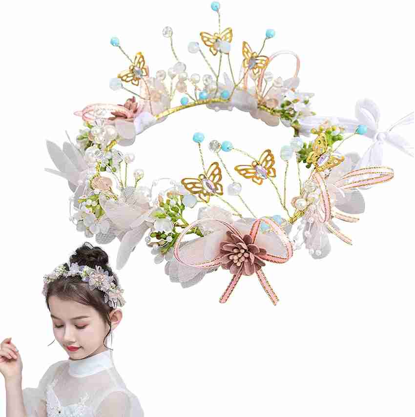 Flower headband bridesmaids outlet