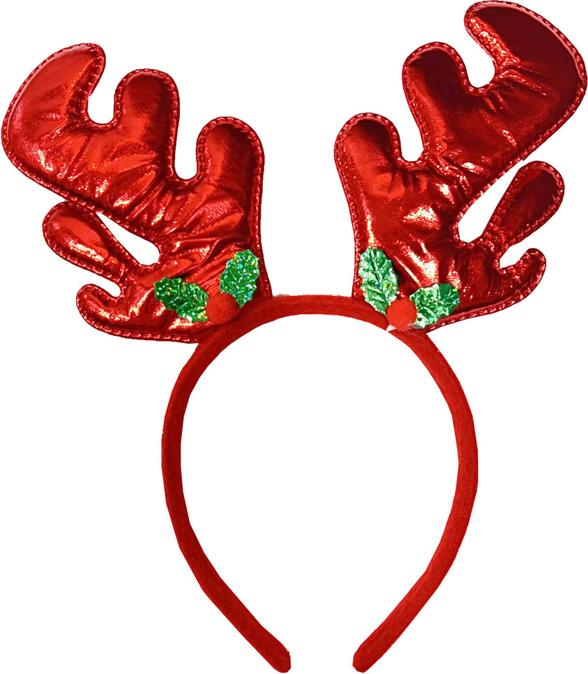 Red deals reindeer headband