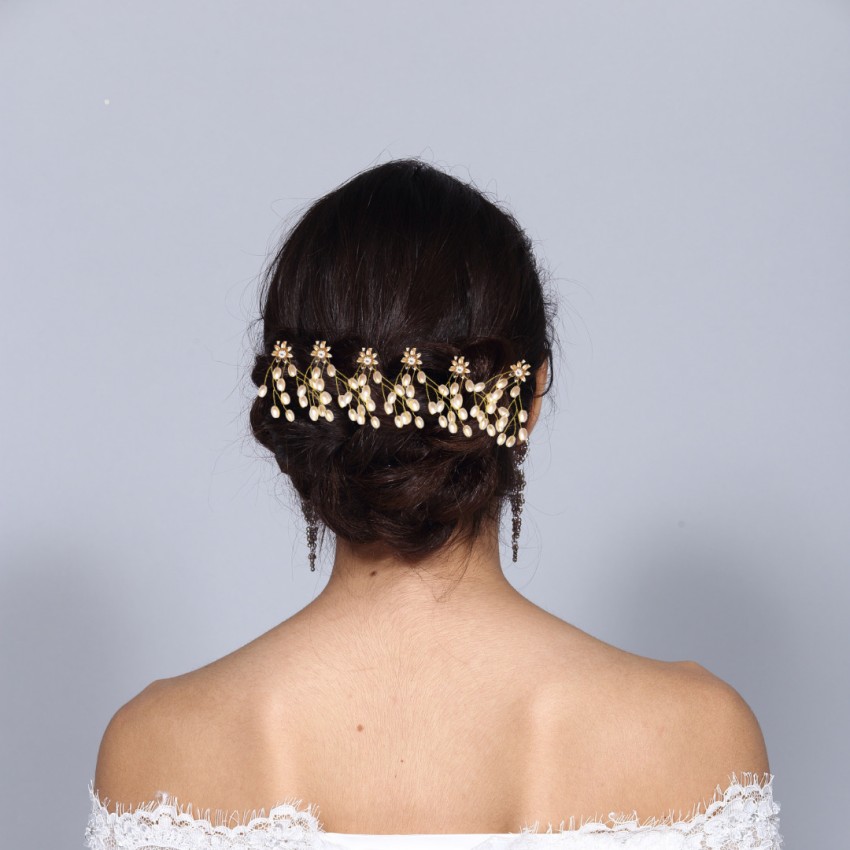 Wedding Hair Accessories for Kids, Princess Headpiece White Flower Headband  Pearl Hair Dress for Girl and Flower Girls Cute Bridal Wedding Hair Band |  Catch.com.au
