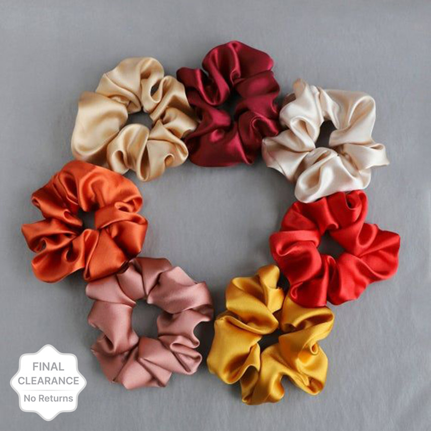 hummanbird Silk Hair Scrunchies Hair Tie Accessories Soft Ponytail