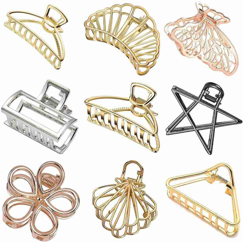 ekanshinx Metal Hair Clips for Women Women 6Pc Hair Claw Hair Clip Price in India Buy ekanshinx Metal Hair Clips for Women Women 6Pc Hair Claw Hair Clip online at Flipkart