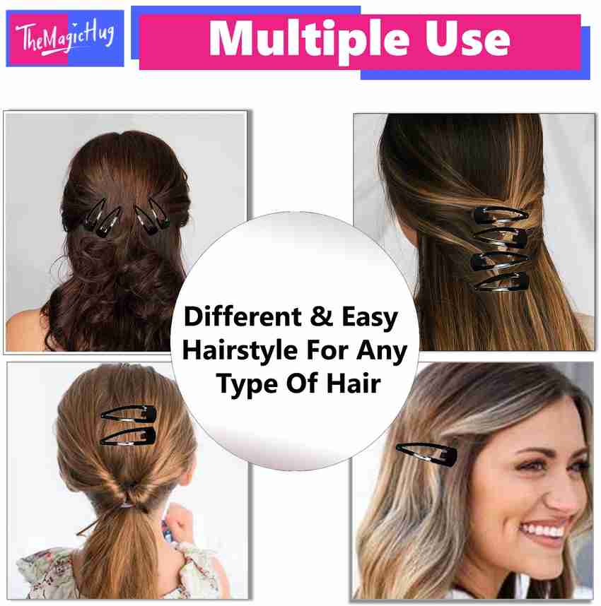 Hair styles with tic tac clips store