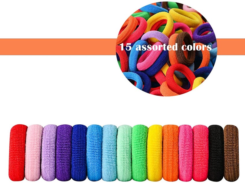 Panaah Premium Rubber band Colorful Hair bands q Rubber Band