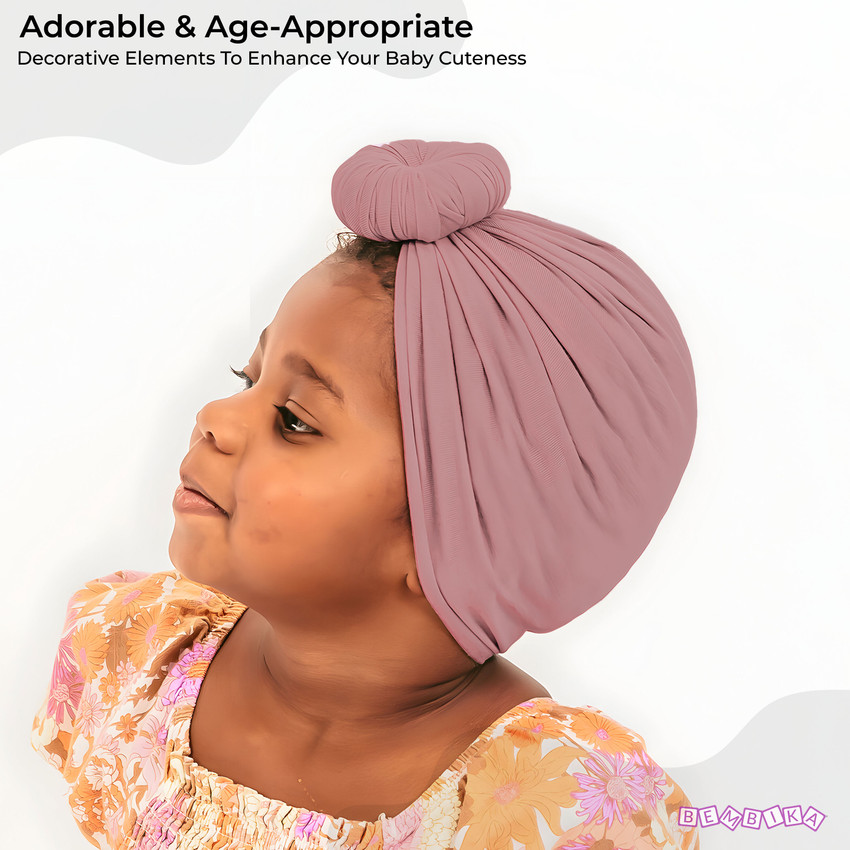 Bun headband for sales babies