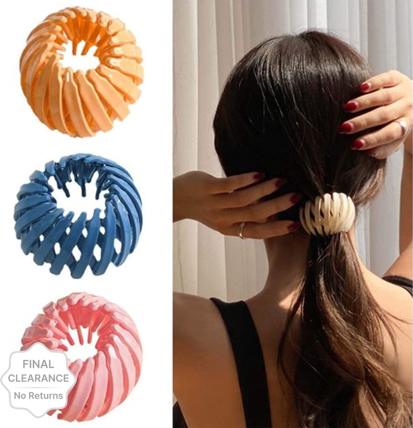 Ponytail clip on sale