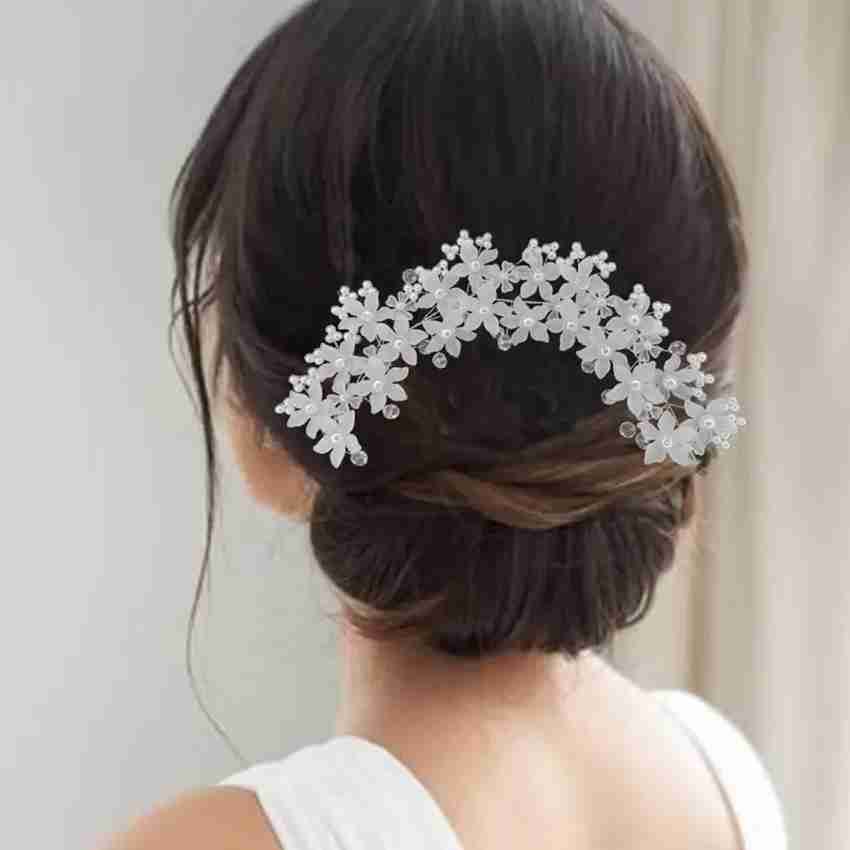 Flower hair bands for weddings online