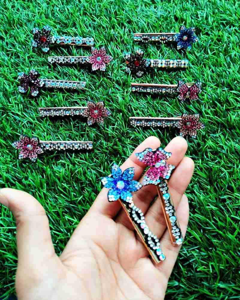 Diamond hair clips wholesale hotsell