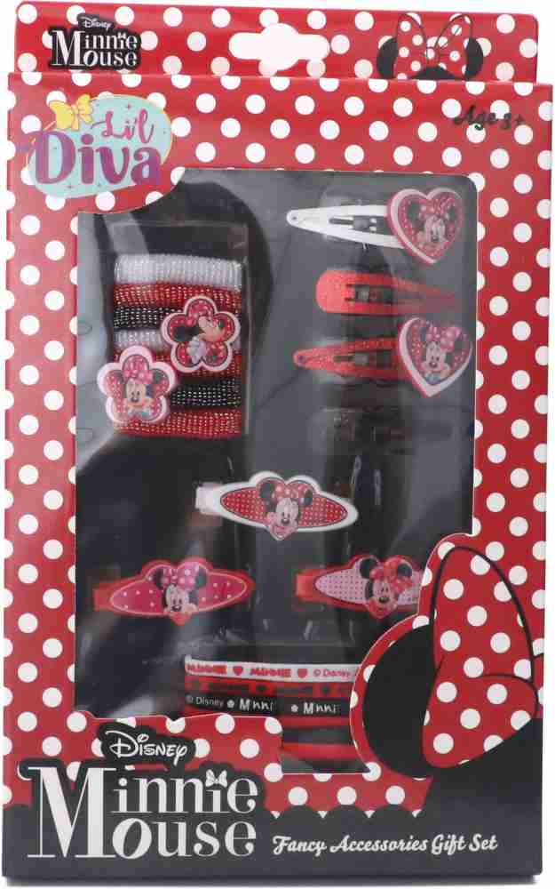 Lil Diva Minnie Mouse Fancy Accessories Gift Set Hair Accessory