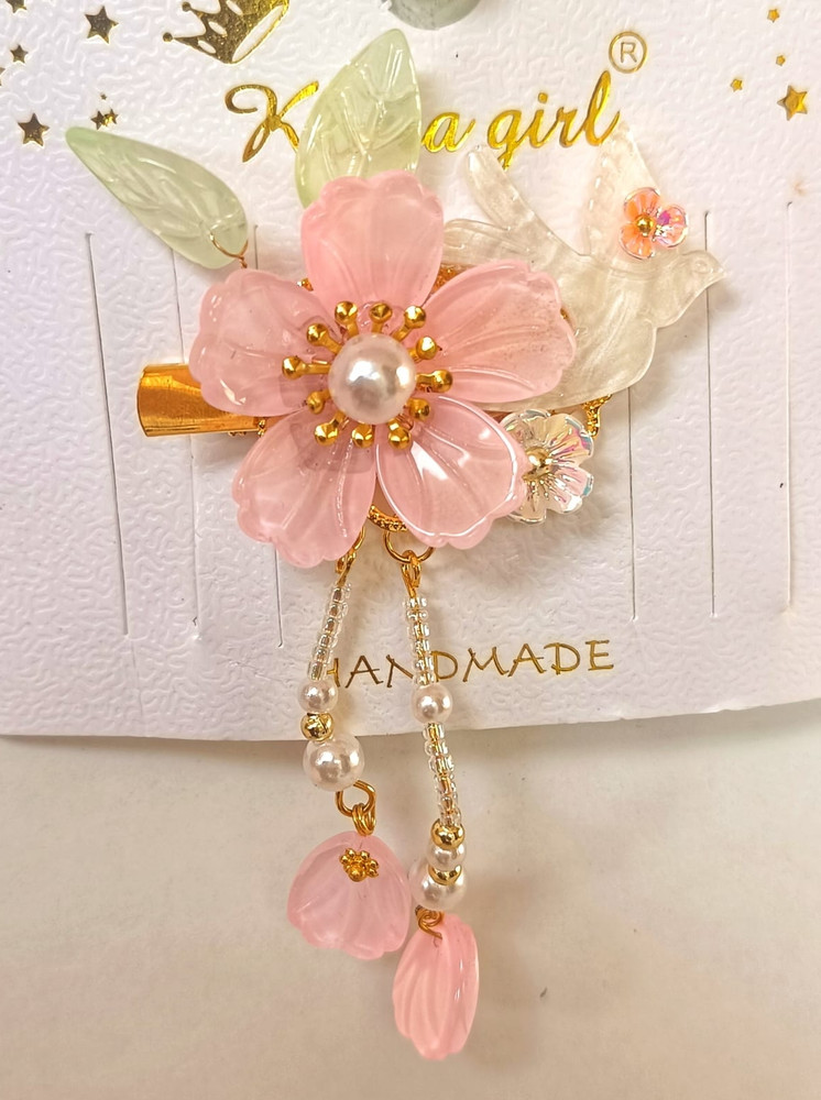 common Pink flower Hair Clip Price in India Buy common Pink flower Hair Clip online at Flipkart
