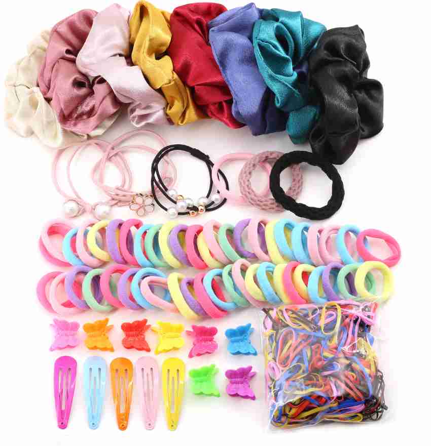 Shining Diva Scrunchies Hair Clips Rubber Band Ties Hairband With Gift Box  Packaging Hair Accessory Set Price in India - Buy Shining Diva Scrunchies  Hair Clips Rubber Band Ties Hairband With Gift