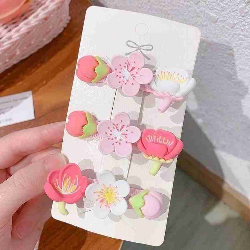 Flower alligator hair clips clearance