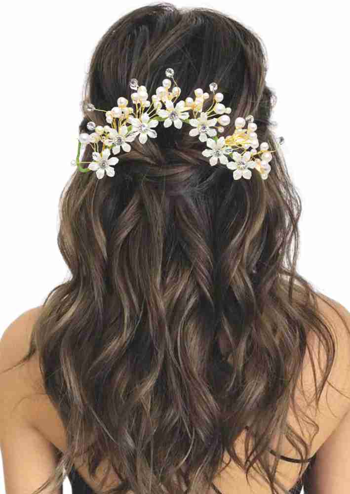 KIFAYTI KART hair accessories for wedding women girls hair pins with 5 juda pins Hair Accessory Set Price in India Buy KIFAYTI KART hair accessories for wedding women girls hair pins