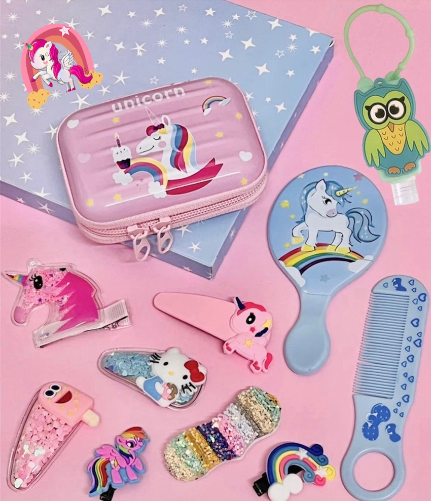 Glitter Unicorn Hairclips