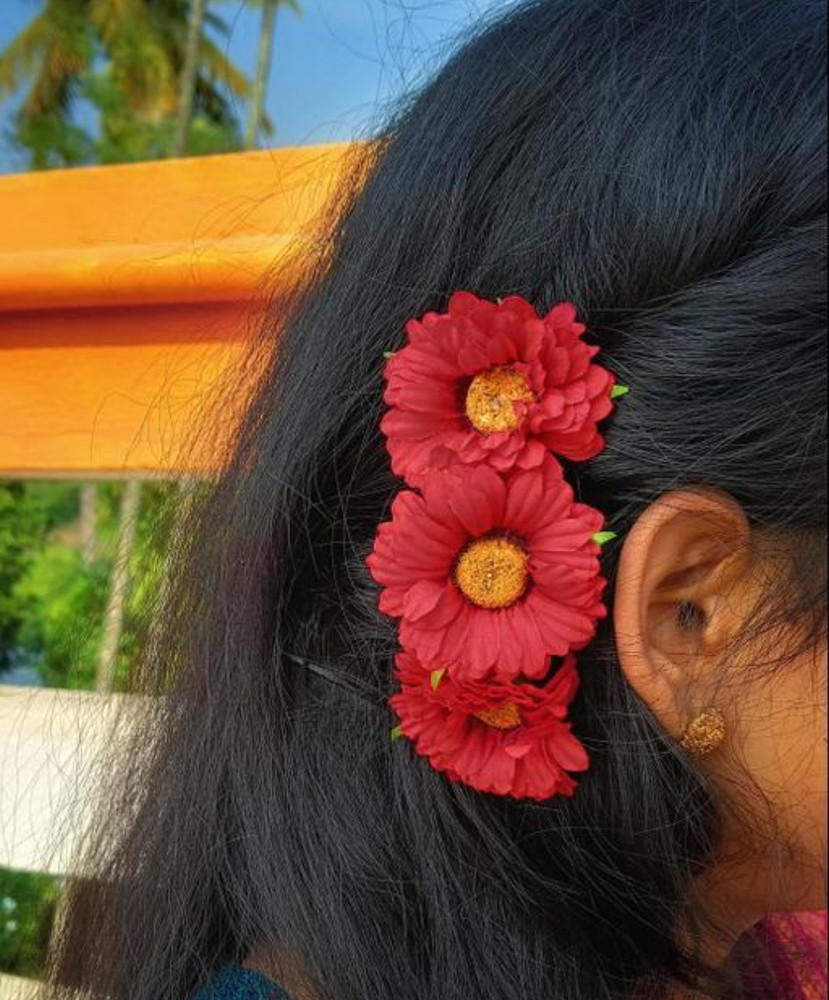 Sunflower on sale hair piece
