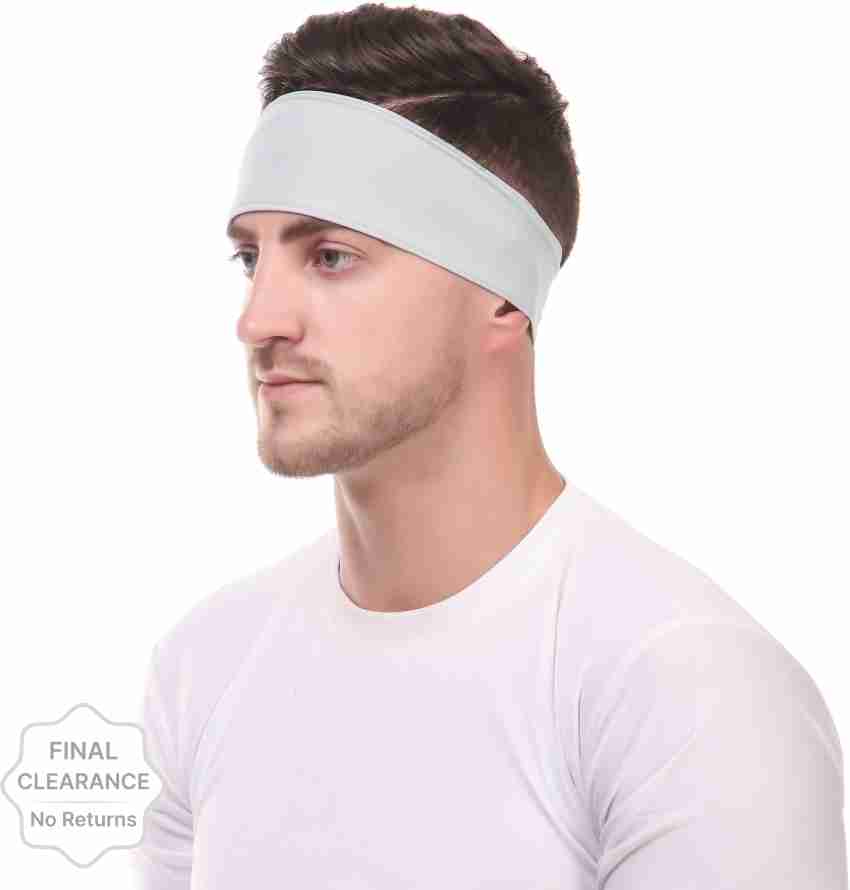 Mens Headband, Sports Headbands for Men and Women, Mens Sweatband for  Workout, Running, Hiking, Yoga, Basketball, Cycling, Elastic Sweat Wicking,  Non Slip, Helmet Friendly Hairband 