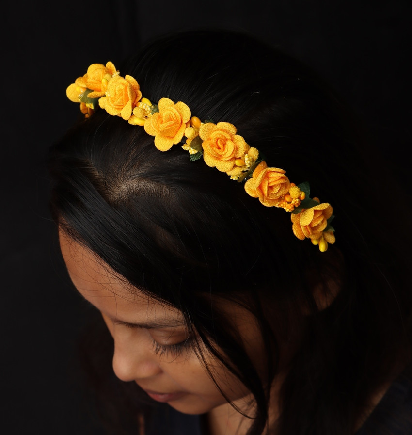 Alora Women Style Flower Crown Headband for Girls Women Hair