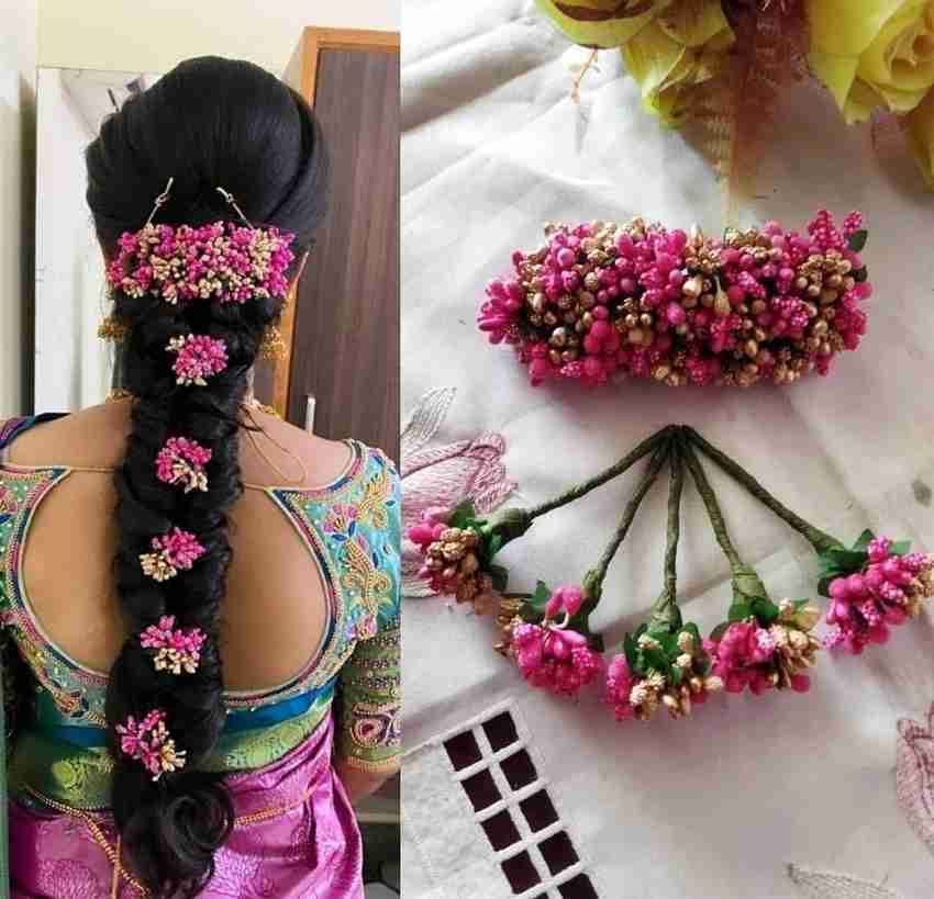 Hair decoration flowers discount