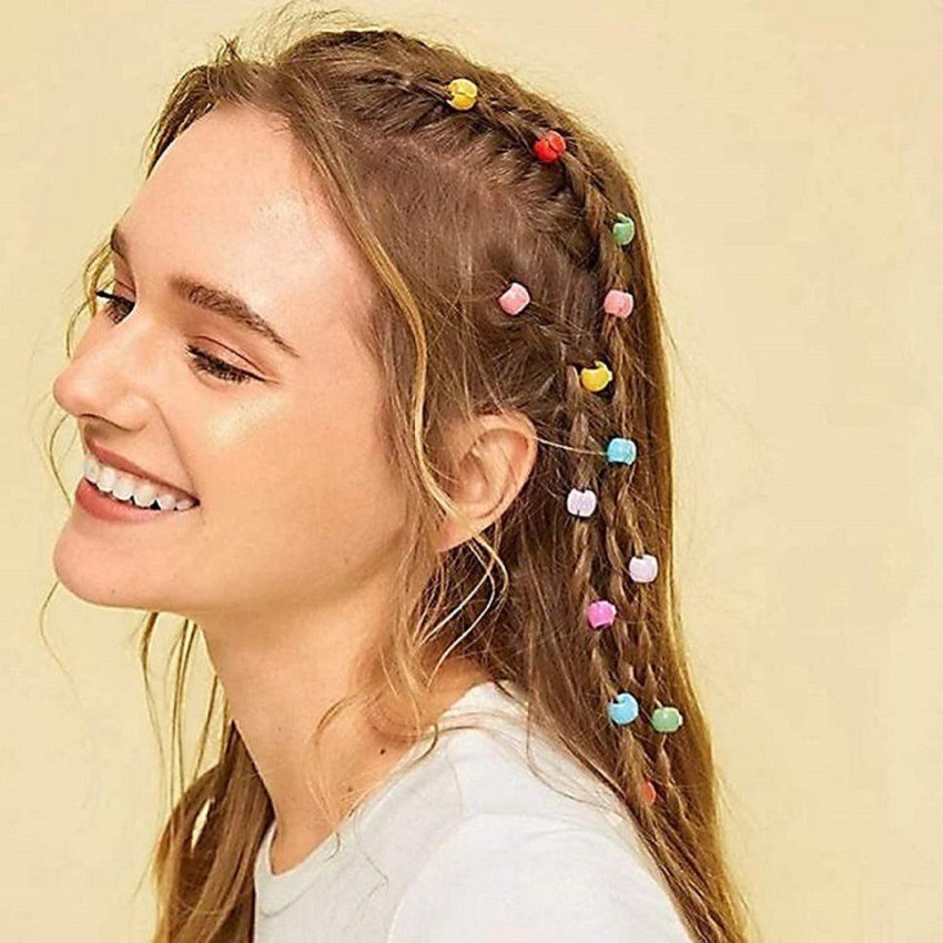 Temu 50pcs Hair Clips Braided Hair Bead Decorative Head Jewelry Trendy Hair Accessories for Baby Girls,$0.99,Golden and Silver 50pcs,free returns&free