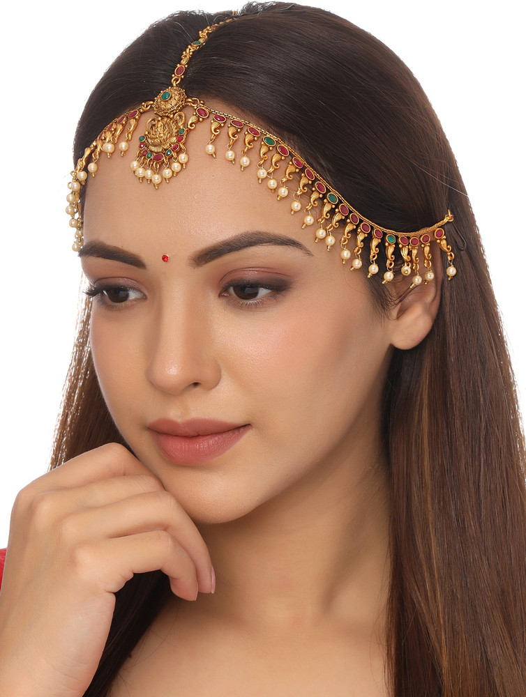 Temple jewellery sales matha patti