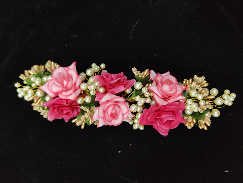 Flower brooch 2025 for hair