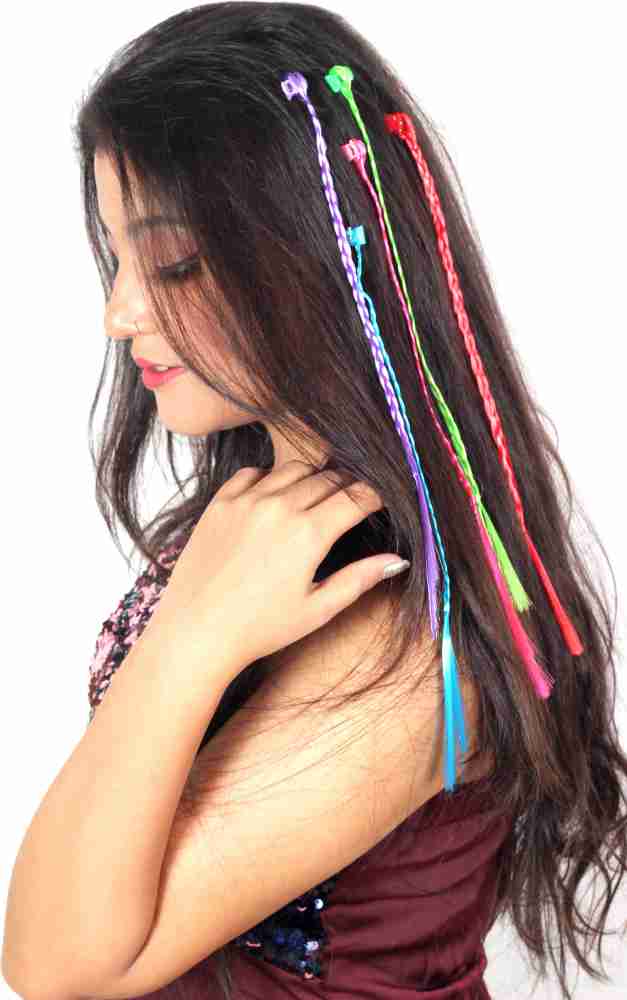 Braiding Hair Set for Kids Hair Extension Colored Hair Extensions Hair  Accessories for Girls 