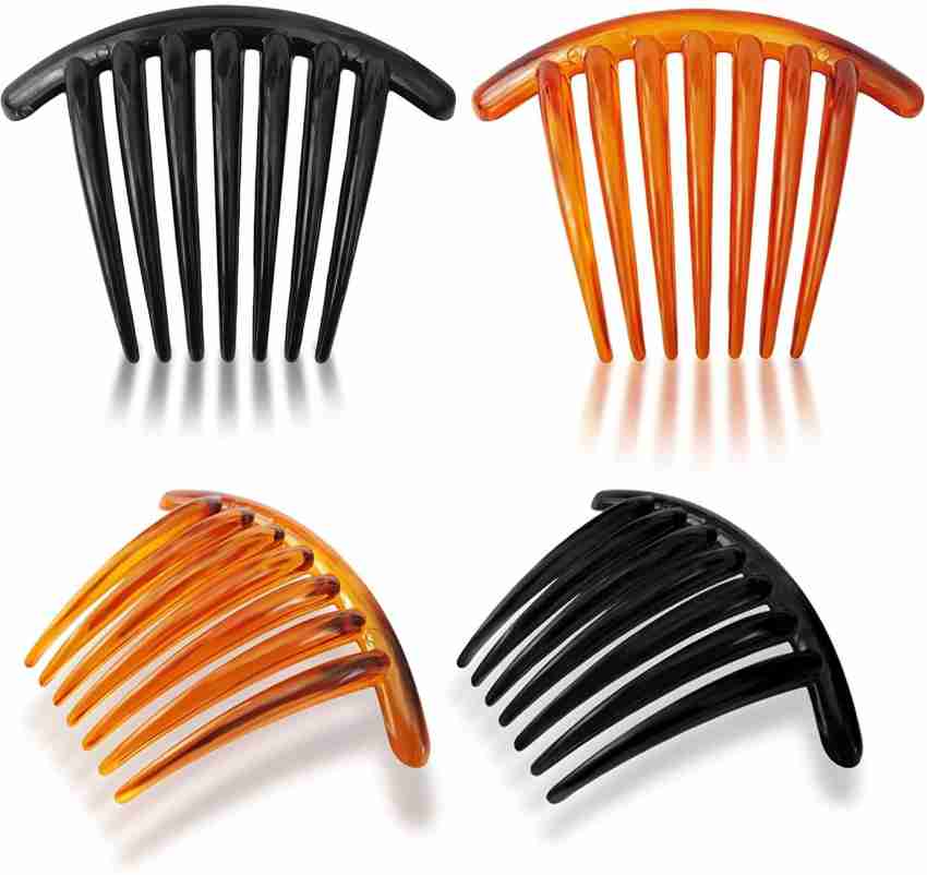 Insert Comb Bridal Veil Combs Plastic Side Hair Twist Comb Clip Hairpin  Ponytail Bun Maker Wedding Styling Hair Accessories