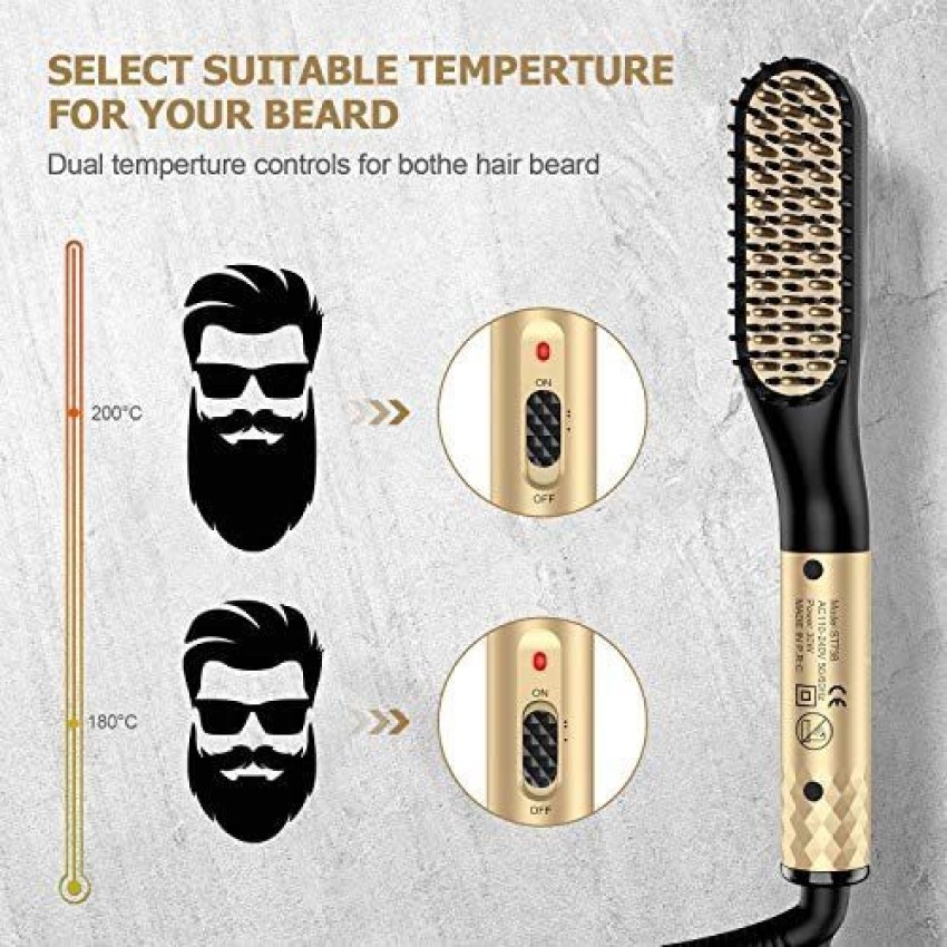 Beard straightener on sale for black men