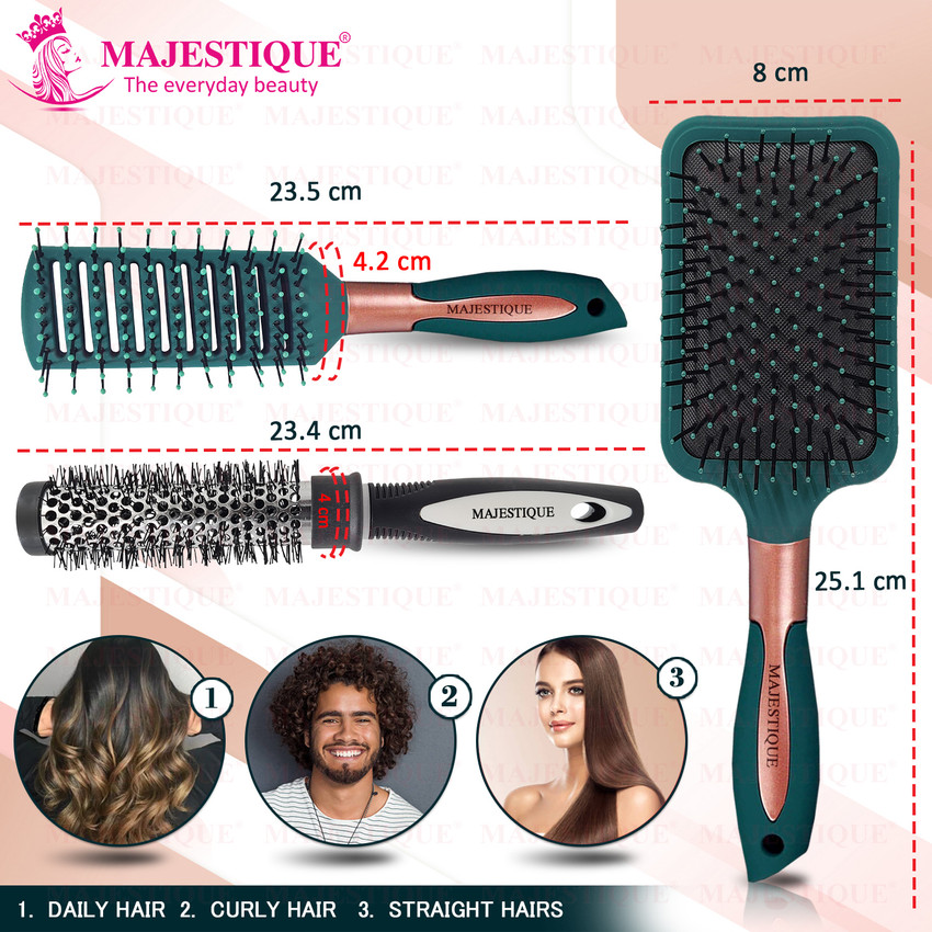 Brush for drying hair straight outlet