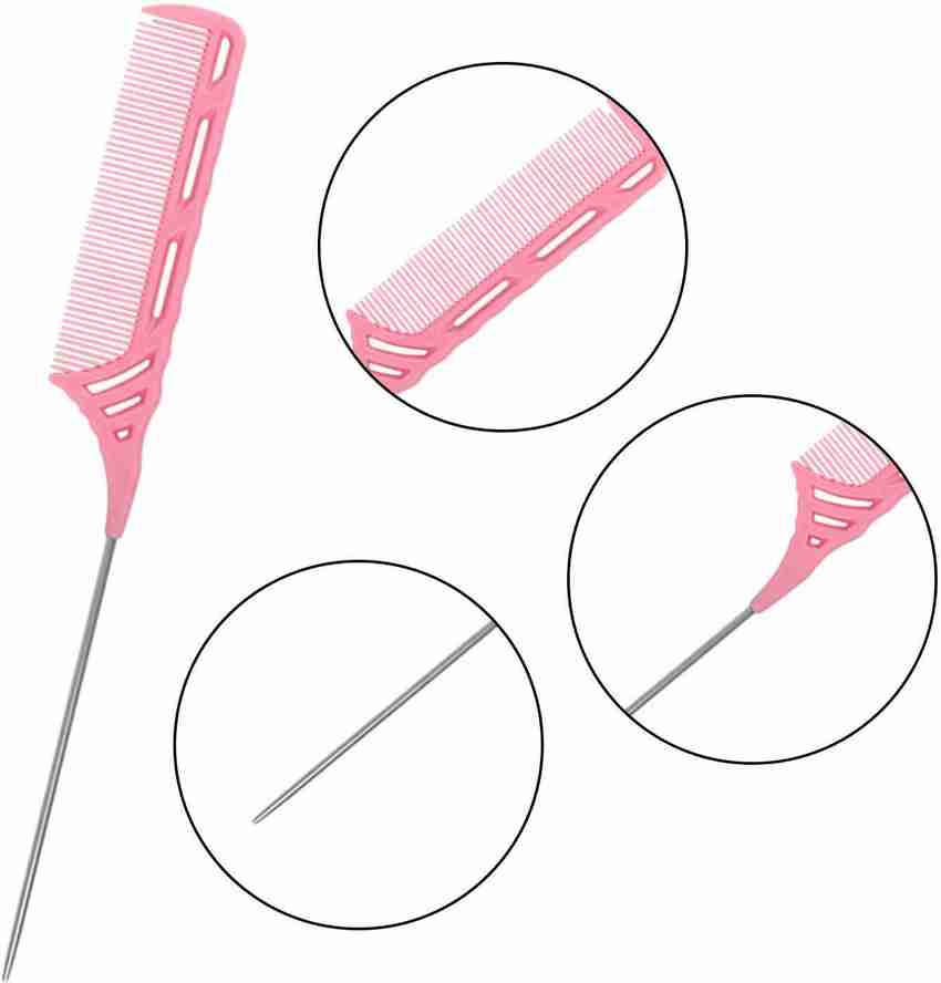 Pink rat tail comb on sale