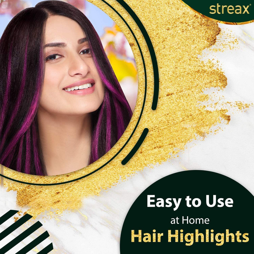 Streax Ultralights Hair Color Highlighting Kit for Women Men 60ml