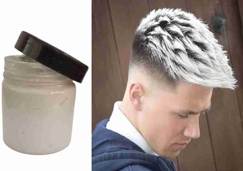 white hair for men